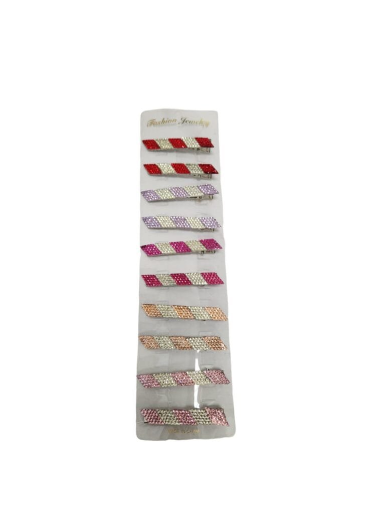Colored Crystalized Hair Pins | Pack of 64 - Image 3