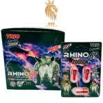 Rhino 69 Extreme 20000K male enhancement capsules triple shot formula for maximum time size stamina performance support