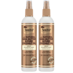 Suave Professionals Detangler Spray with Shea Butter & Coconut Oil, 10 fl oz each, for all hair types, 2-pack