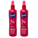 Suave Max Hold Unscented Non Aerosol Hairspray - 11 fl oz Each (Pack of 2)