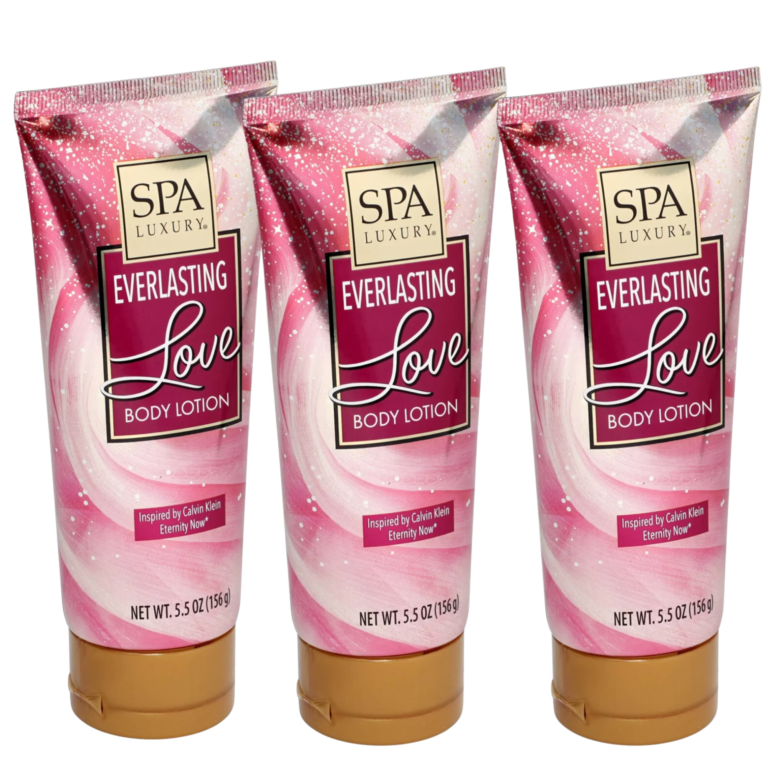 Spa Luxury Scented Body Lotion, Everlasting Love, 5.5 oz. Tube, Pack of 3 - Image 1