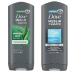 DOVE MEN + CARE Reviving Minerals & Sage & Clean Comfort Body and Face Wash, 13.50 Oz Each (Pack Of 2).