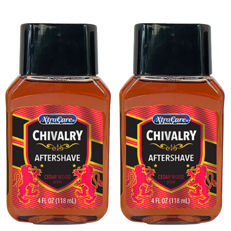Xtra Care After Shave Chivalry Cedar Wood Scent 4Oz-Fresh & Invigorated Feeling (Pack of 2) - Image 1