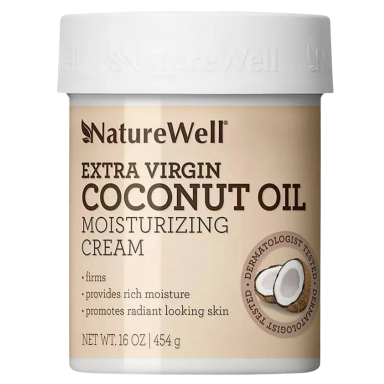 NatureWell Extra Virgin Coconut Oil Moisturizing Cream (16 oz.) - Image 1