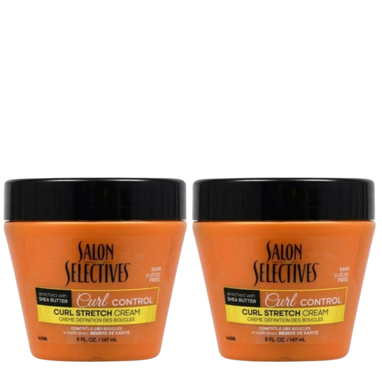 Salon Selective Curl Control Strength Cream Treatment, 5 oz. Enriched with Shea Butter 5 oz.,each (2 Pack) - Image 1