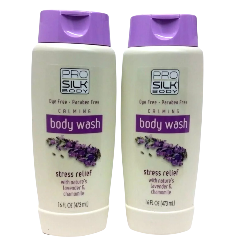 Pro Silk Body Stress Relief W Nature’s Lavender/Chamomile Body Wash 16 oz, Pack of 2 - Image 1