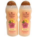 EVE St . CLAIRE. Body Wash, Tropical Scented, 20 oz Each (Pack of 2)