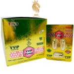 Gold VVIP Premium 10000K male enhancement capsules triple shot formula for time size stamina performance support