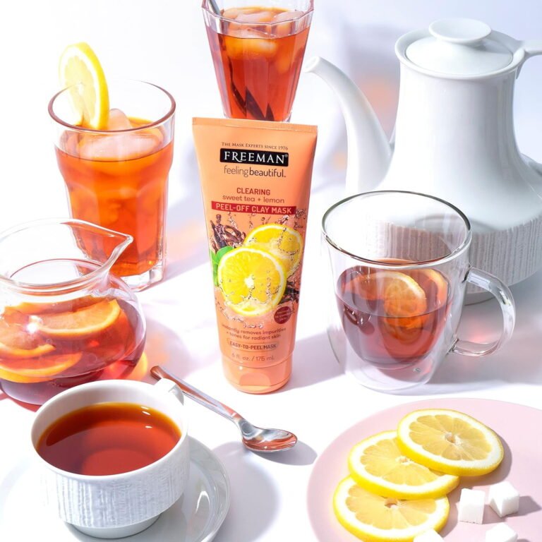 Freeman Peel-Away Clay Mask & Soothing Gel Mask, Sweet Tea & Lemon + Watermelon & Aloe, 6 oz Each, Pack of 2 - Image 10