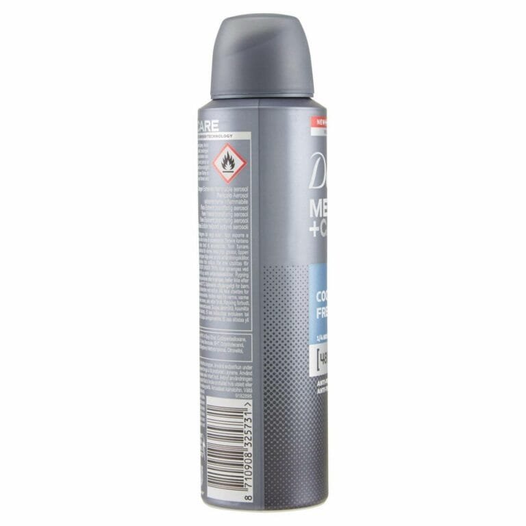 Dove Men + Care Cool Fresh 48 HR Antiperspirant Spray for Men 150ml Each, Pack of 4 - Image 3