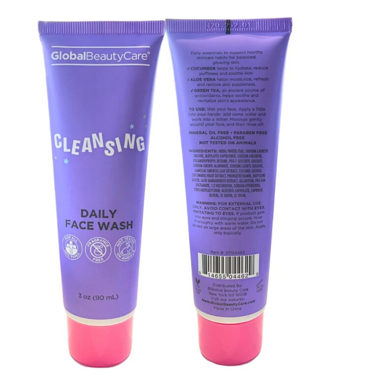 Global Beauty Care Daily Skincare Set - Cleanse, Balance & Moisturize , Pack Of 3 - Image 3