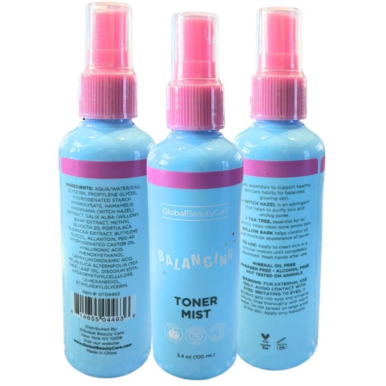 Global Beauty Care Daily Skincare Set - Cleanse, Balance & Moisturize , Pack Of 3 - Image 4