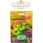 Rhino 69 Premium 30000K Male Enhancement Supplement – Extra Strength Formula – Fast-Acting, Long-Lasting Stamina Boost