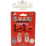 SWAG II 10000K Male Enhancement Supplement – Double Shot Formula – Fast-Acting & Long-Lasting Performance Boost