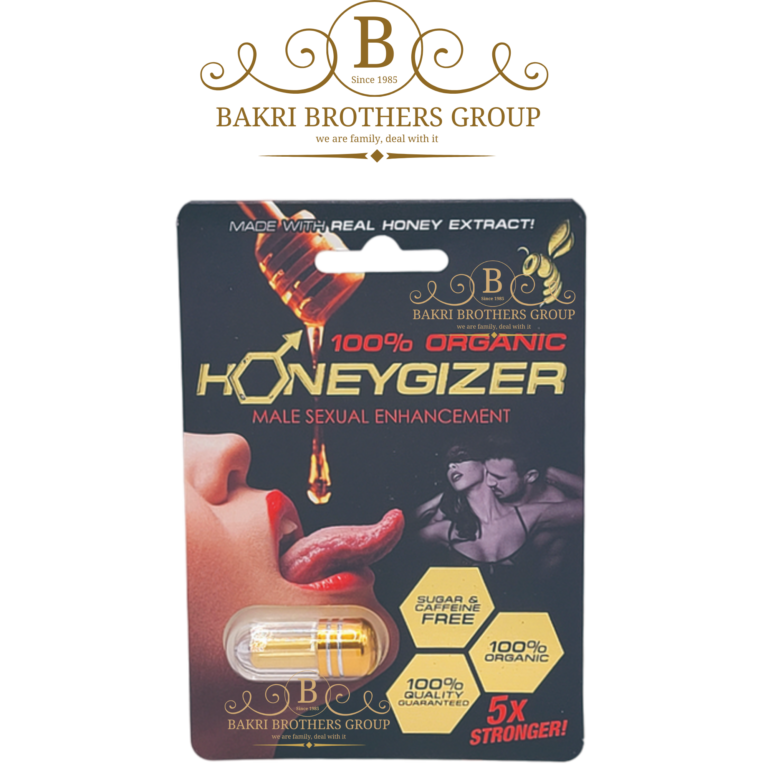 Honeygizer 100% Organic Male Enhancement Supplement – Real Honey Extract – 5X Stronger Formula for Stamina & Performance - Image 1