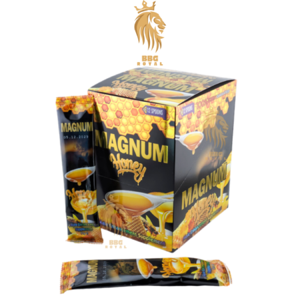 Magnum Honey for Men | 12 Spoons (12g Each) | Enhances Performance & Stamina