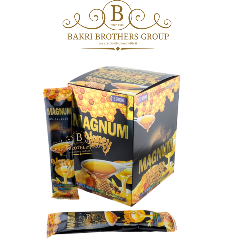 Magnum Honey for Men – 12 Spoons (12g Each) – Enhances Performance & Stamina - Image 1