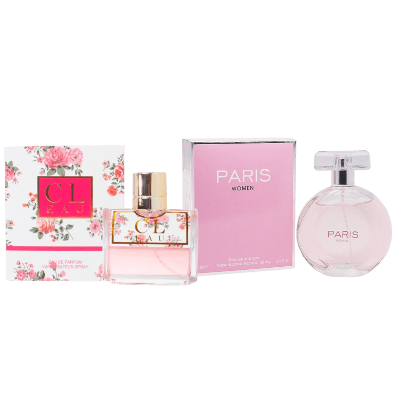 CL Eau & Paris Women Eau De Parfum Set - 100ml Each (3.4 fl. oz.) - Image 1