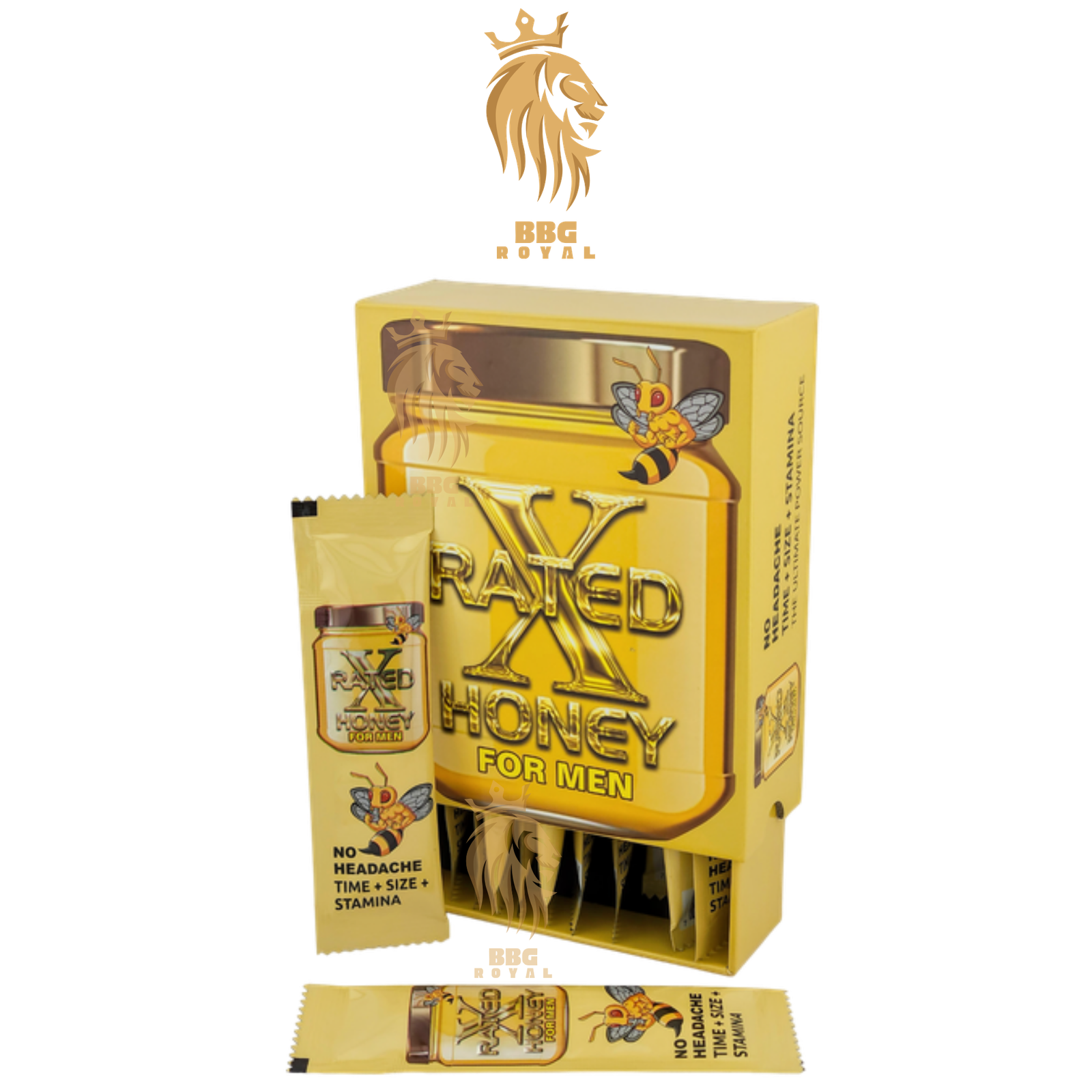 ✅ (102) Rated X Honey for Men | Male Enhancement Supplement | 12 Sachets in Hard Box - Image 1