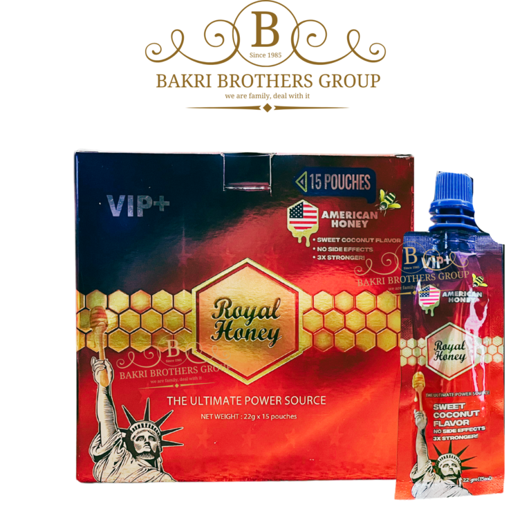 Royal American Honey, Sweet Coconut Flavor (15 Pouches – 22 G) - Image 1