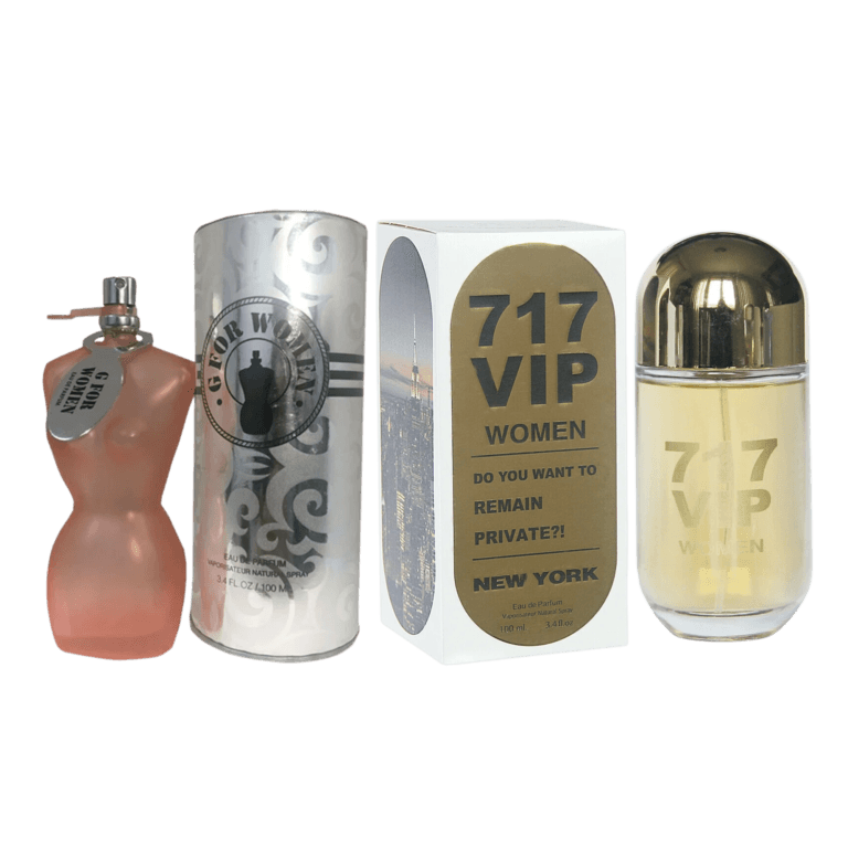 Geor Women & 717 VIP Women Eau De Parfum Set - 100ml Each (3.4 fl. oz.) - Image 1
