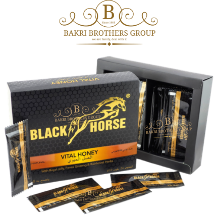 24-sachet pack of honey with royal jelly and herbs in compact packaging