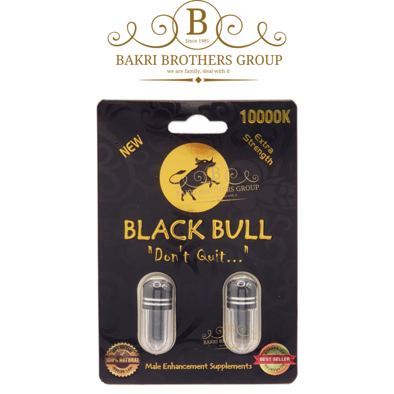 Black Bull Extreme "Don’t Quit", Halal, Double Pills - Image 1