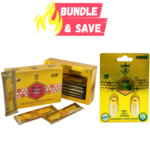 Royal Honey VIP Deal (12 Honey Sachets, 20g Each) with VIP Royal 10000K Double Capsules