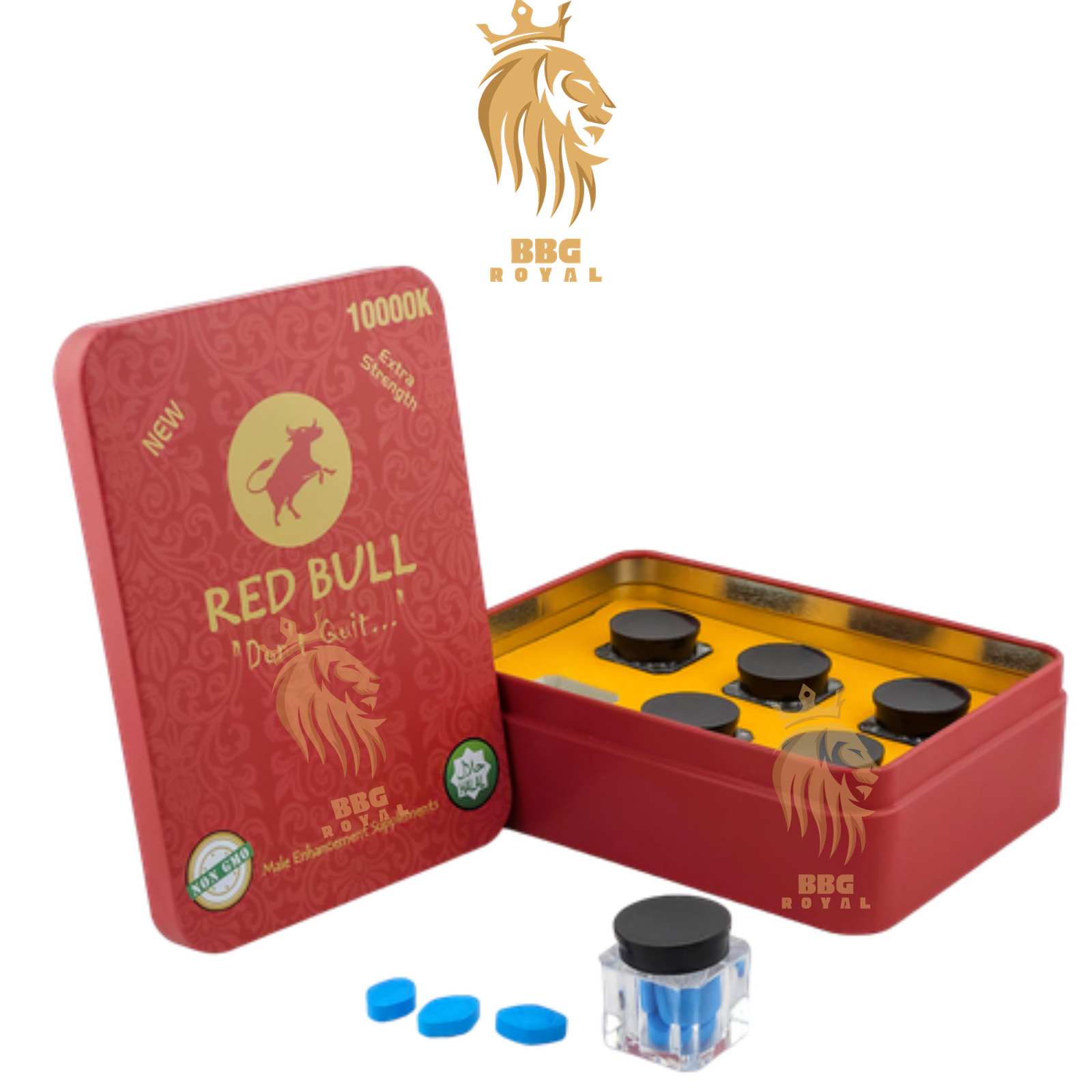 ✅ (14) Red Bull Don't Quit 10000K, 18CT, Halal, Non GMO - Image 1