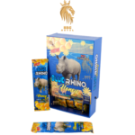 Blue Rhino Honey Male Enhancement Supplement | 12 Sachets (15g Each) | Hard Box