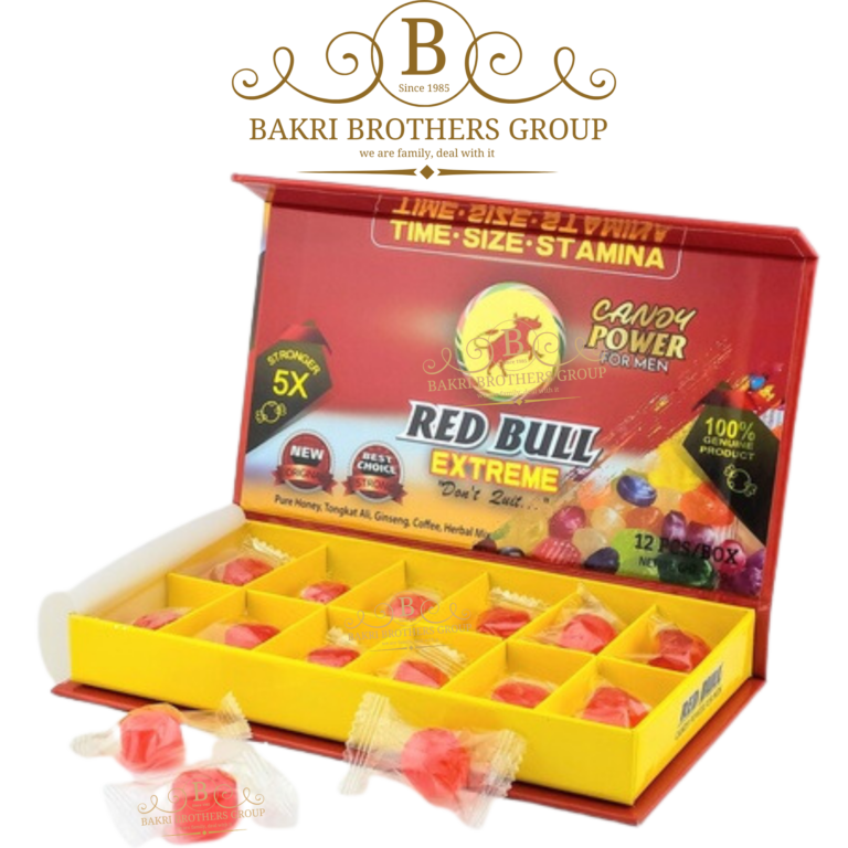 Red Bull Candy Power For Him, 12 Pcs per Box(10g each) - Image 1