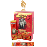 Rhino 8 Honey Male Enhancement Supplement | 12 Sachets (15g Each) | Hard Box
