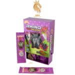 Rhino 69 Super Long Lasting Honey | Male Enhancement Supplement | 12 Sachets (15g Each) | Grape Flavor | Hard Box