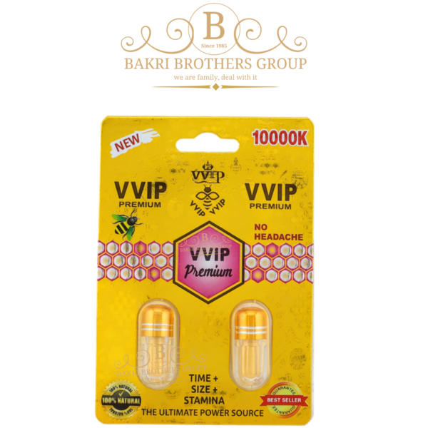 VVIP Premium 50000K Male Enhancement Capsules - 2 Pack, 48 Total Caps