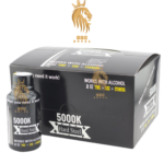 Hard SteeI (5000K) Honey Shots, Works with AIcohoI, (Pack of 12 Bottles)