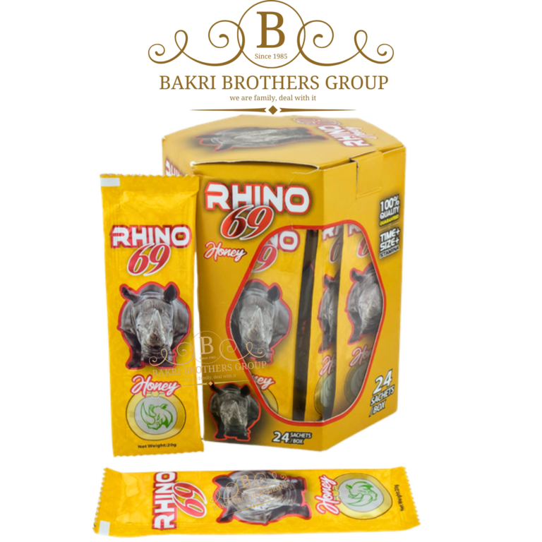 Rhino 69 Honey Male Enhancement Supplement - 24 Sachets (20g Each) - Image 1