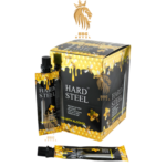 Hard Steel Extreme Honey Male Enhancement Supplement | Works with Alcohol |12 Pouches in Display Box