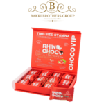 Rhino Choco VIP Strawberry Flavor Male Enhancement Chocolate - 12 Pieces