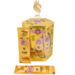 VVIP Honey Premium Male Enhancement Supplement | 24 Sachets (20g Each) | Hexagon Box