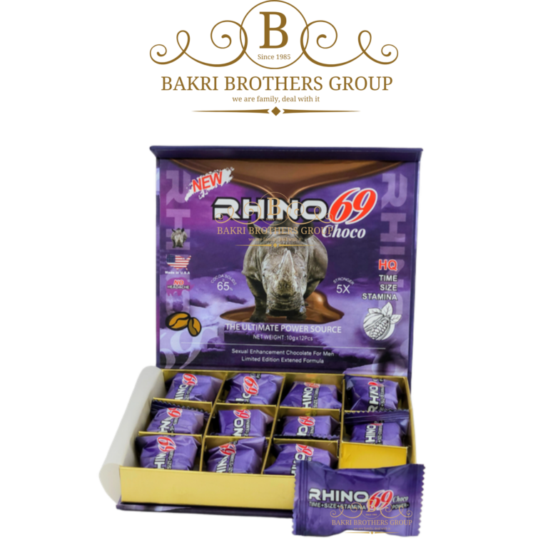 Rhino 69 Choco Male Enhancement Chocolate - 12 Pieces - Image 1