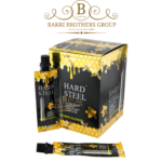 Hard Steel Extreme Honey Male Enhancement Supplement - Works with Alcohol - 12 Pouches