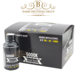 Hard SteeI (5000K) Honey Shots, Works with AIcohoI, (Pack of 12 Bottles)