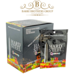 Hard Steel Gummy, WHEN YOU NEED IT WORK! , Serving (7.5g - 2 Pcs) |Pack of 24 Bags