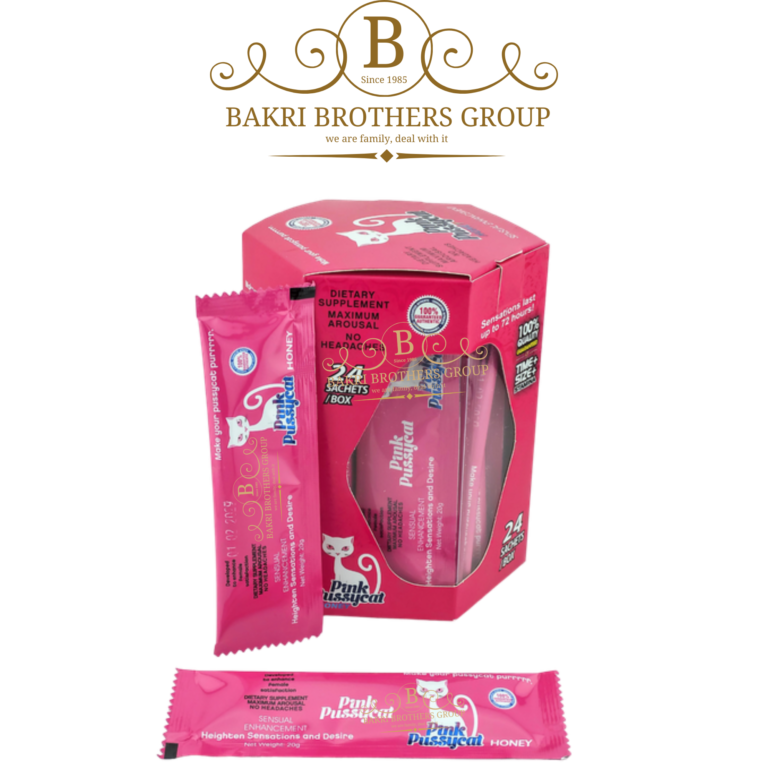 Pink Pussycat Honey Sensual Enhancement - 24 Sachets - Image 1