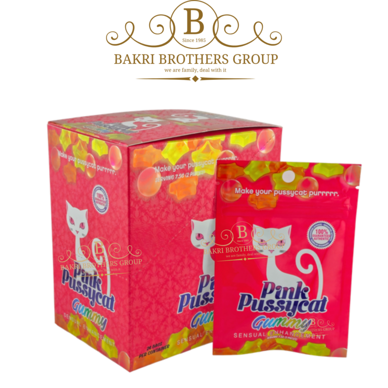 Pink Pussycat Gummy Sensual Enhancement - 24 Gummies per Box - Image 1