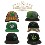 Eclectic Leaf Motif Caps Collection - Set of 6
