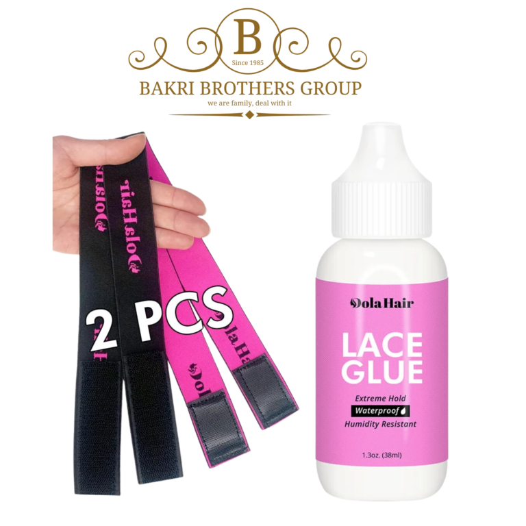 Dola Hair Lace Glue & Wig Grip Band Combo - 3 Piece Set - Image 1