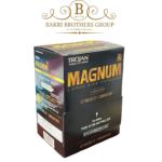 Trojan Magnum Large Size Condoms – Lubricated Premium Latex – 40 Single-Use Pouches for Enhanced Comfort & Protection