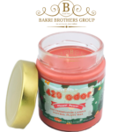 420 Odor Exterminator Candle – Flower Power Scent | Natural Plant Wax