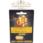 Gold Gorilla 500mg – Maximum Strength Male Enhancement Capsule – Boost Size, Stamina & Endurance